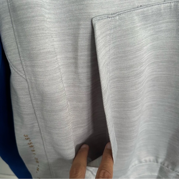 Nike Heather Gray Duke Blue Devil Basketball Spotlight Performance Hoodie - Picture 10 of 11